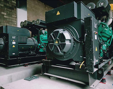 德科2000KW /10.5KV高壓發(fā)電機用于廣西南寧數據中心項目